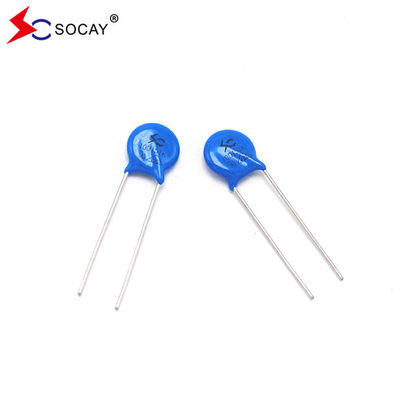 10D-Serie Metalloxid-Varistor 10D820K / 10D820KJ Ф10mm 135VC Nennleistung 0,4W