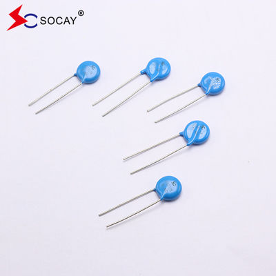 10D-Serie Metalloxid-Varistor 10D820K / 10D820KJ Ф10mm 135VC Nennleistung 0,4W