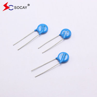 10D-Serie Metalloxid-Varistor 10D820K / 10D820KJ Ф10mm 135VC Nennleistung 0,4W