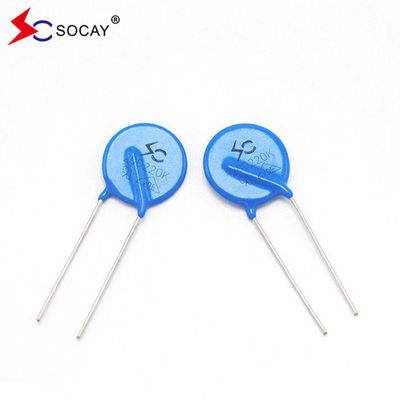 Ф20mm Metalloxid-Varistor 20D101K / 20D101KJ Breite Betriebsspannung V1mA 18V - 1800V