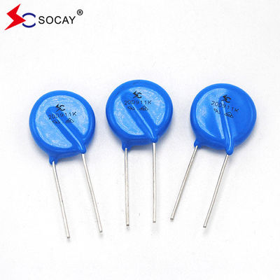 Ф20mm Metalloxid-Varistor 20D101K / 20D101KJ Breite Betriebsspannung V1mA 18V - 1800V