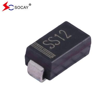 20V Wiederholungsspitzenumkehrspannung SS12A Schottky-Barrierediode SMA-Paket