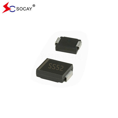 Oberflächenaufbau Schottky Barrier Rectifiers SS52C ~ SS520C 20VRRM DO-214AB Paket