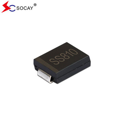 100VRRM Oberflächenaufbau Schottky-Schrankscheibe SS810C 70VRMS Spannung SMC-Paket
