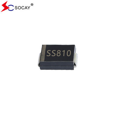100VRRM Oberflächenaufbau Schottky-Schrankscheibe SS810C 70VRMS Spannung SMC-Paket
