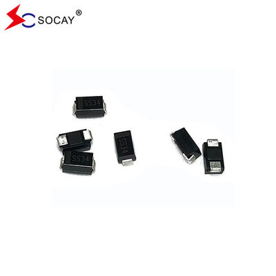30V 3A 100A 500pF Schottky Barrierediode SS33A in DO-214AC (SMA) Paket