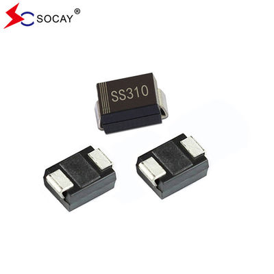 100 V wiederholte Spitzenumkehrspannung Schottky Barriere-Rectifier Dioden SS310B mit 80A Spitzenüberspannung